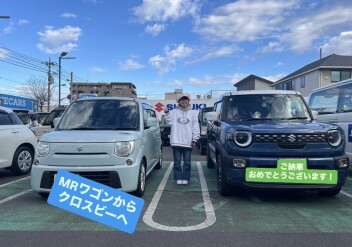 クロスビーご納車させていただきました